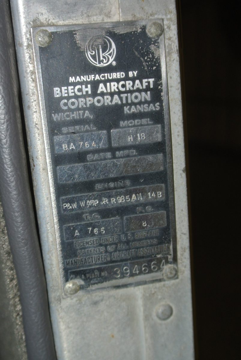 1969 Beech H18 "Twin Beech"