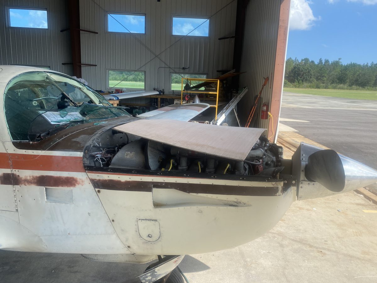 1979 Mooney M20K-231 (Salvage condition-Hurricane Damage)
