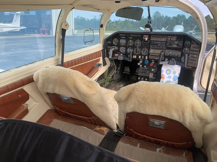 1979 Mooney M20K-231 (Salvage condition-Hurricane Damage)