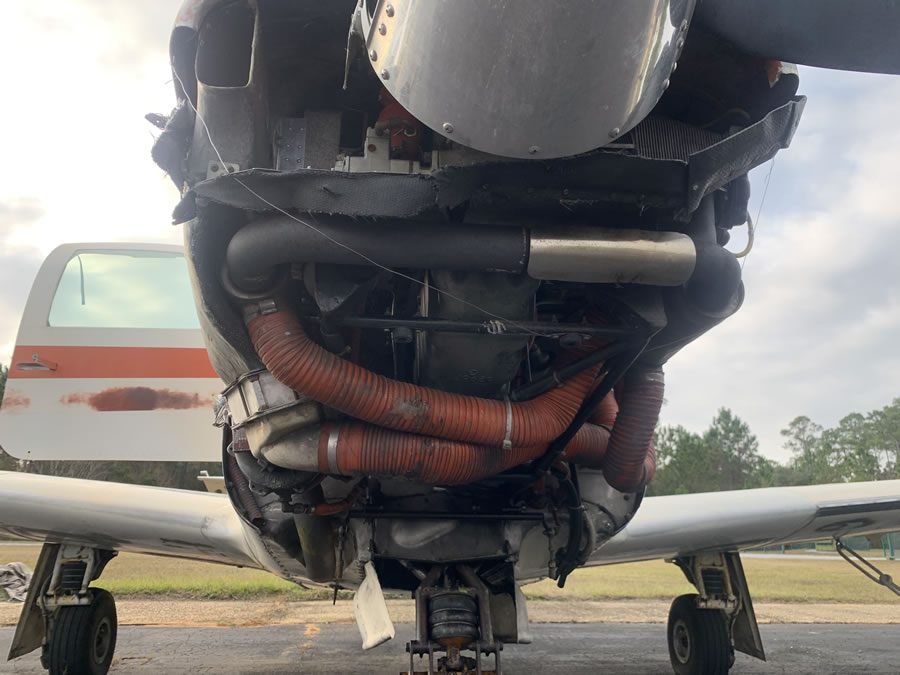 1979 Mooney M20K-231 (Salvage condition-Hurricane Damage)